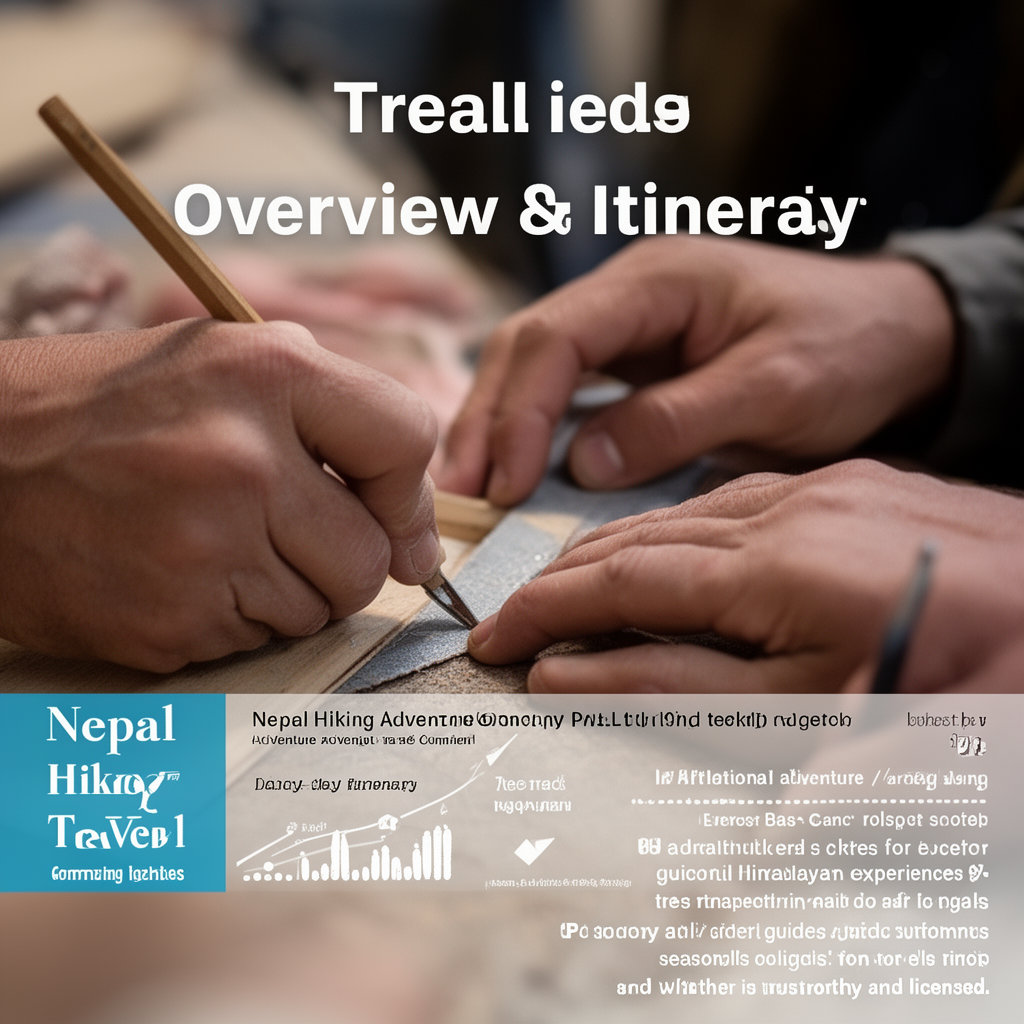 Nepal Hiking Adventure Company Pvt. Ltd. Everest Base Camp trek overview with mountain landscape and trekking route